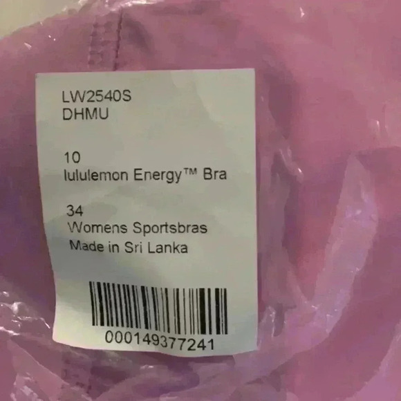 Lululemon  🍋- Energy Bra - Picture 5 of 5